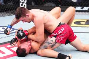 Брендан Аллен о поступке Де Риддера в их бою: «От меня бы отрекся отец»