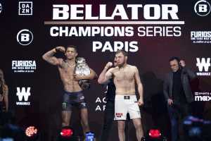 Состоялась церемония официального взвешивания участников ивента Bellator Champions Series в Париже