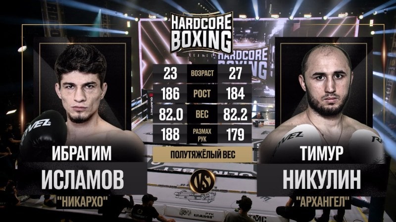 Hardcore Boxing: «Никархо» vs Никулин за титул, Кудин вызвал Хадиса