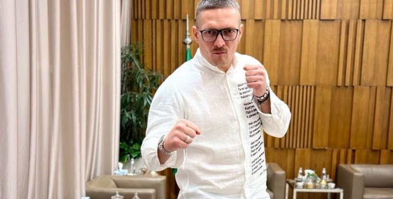 Усик повеселил публику на Конгрессе WBC