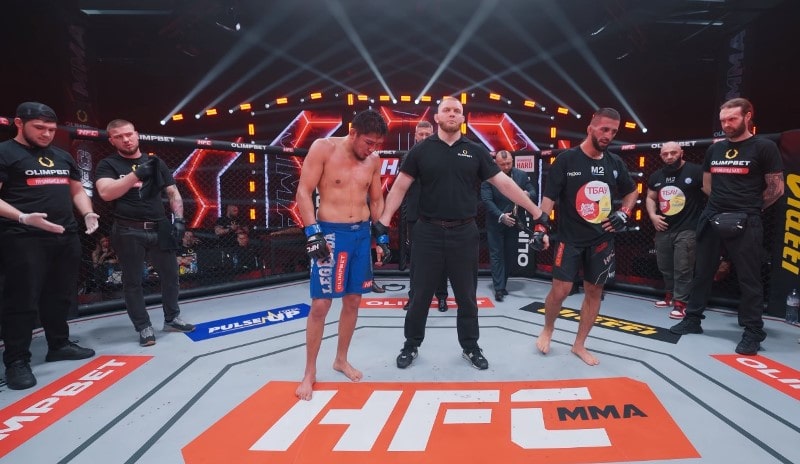 Обзор HFC MMA: Алан Саламов защитил титул, полутяжелый вес без чемпиона