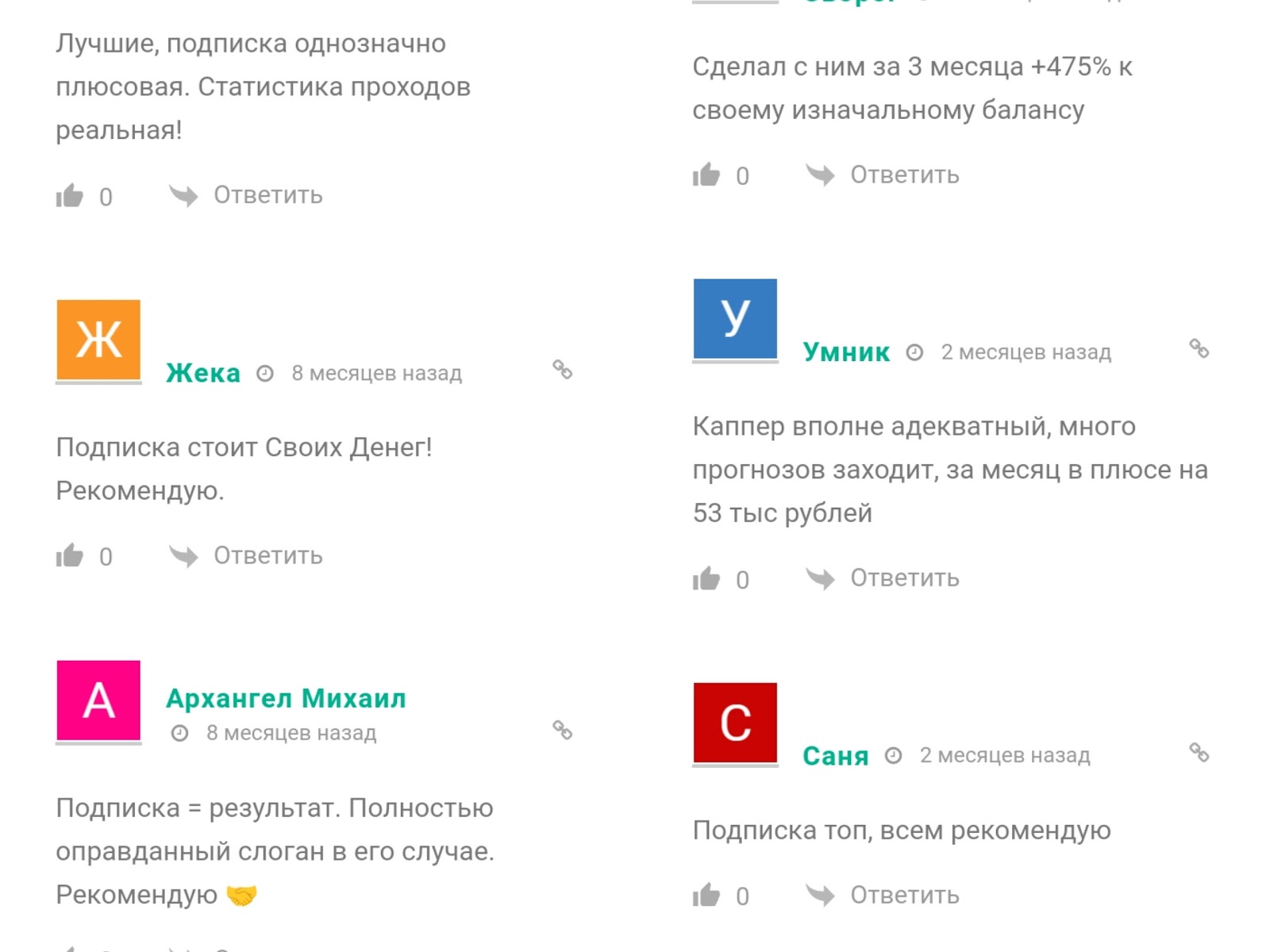 Vstavke отзывы