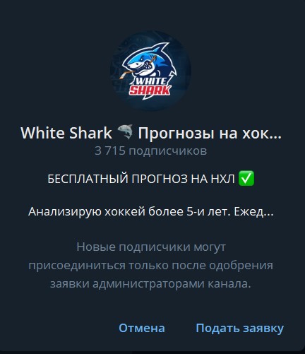 White Shark Прогнозы на хоккей