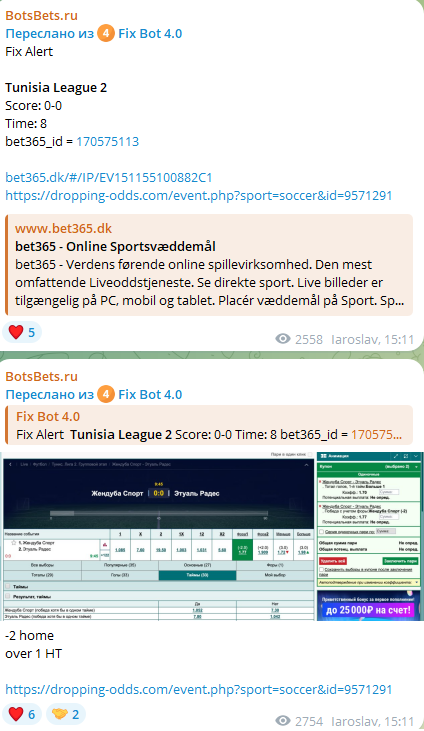 Telegram-канал Bots Bets