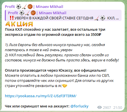 профит минаев михаил