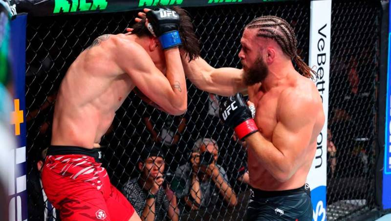 Рафаэль Физиев победил Игнасио Бахамондеса на UFC в Азербайджане