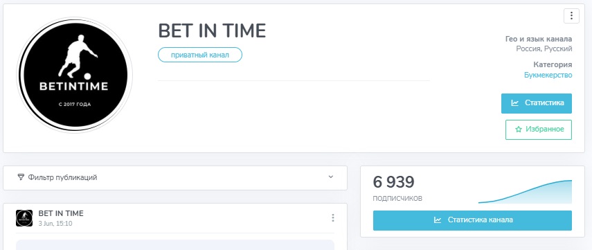 bet in time